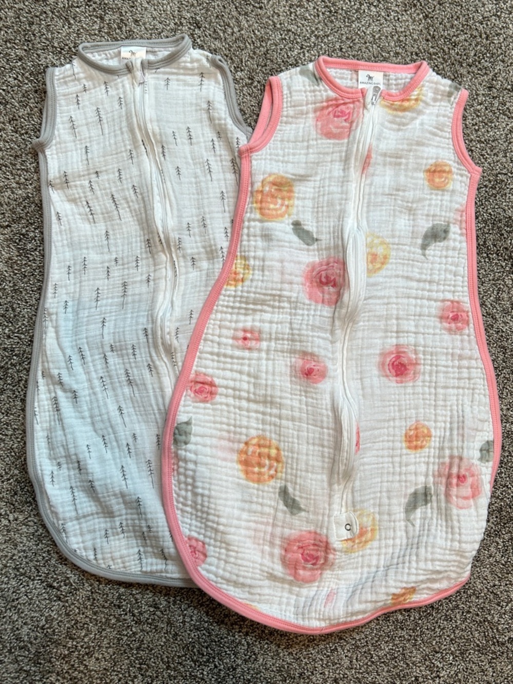 Lot of two Amazing Baby sleep sacks